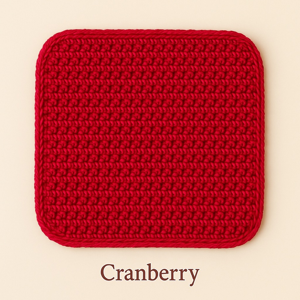 Crochet Washcloth - Handmade Cotton Cloth for Everyday Use